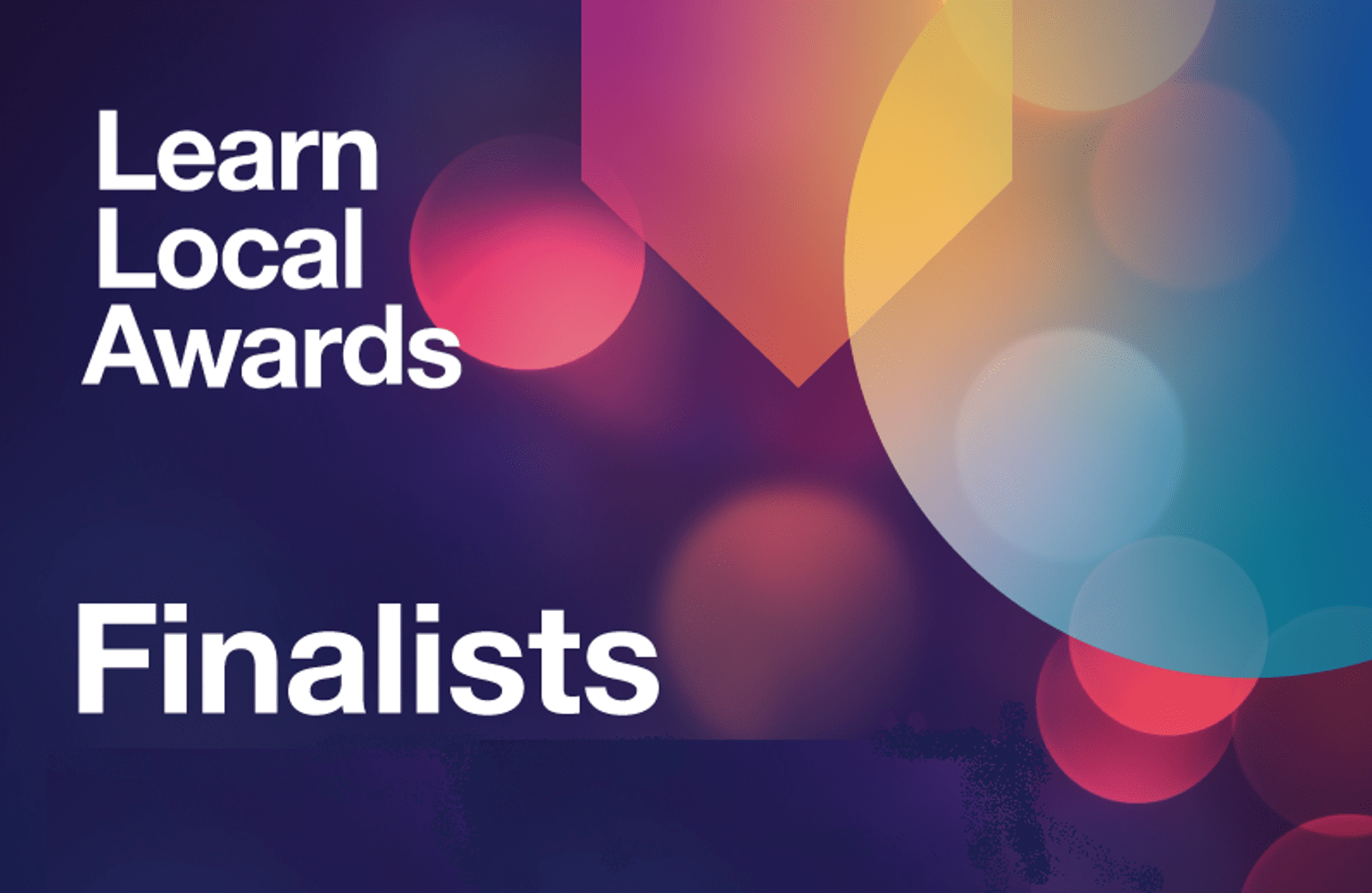 2023 Learn Local Awards finalists