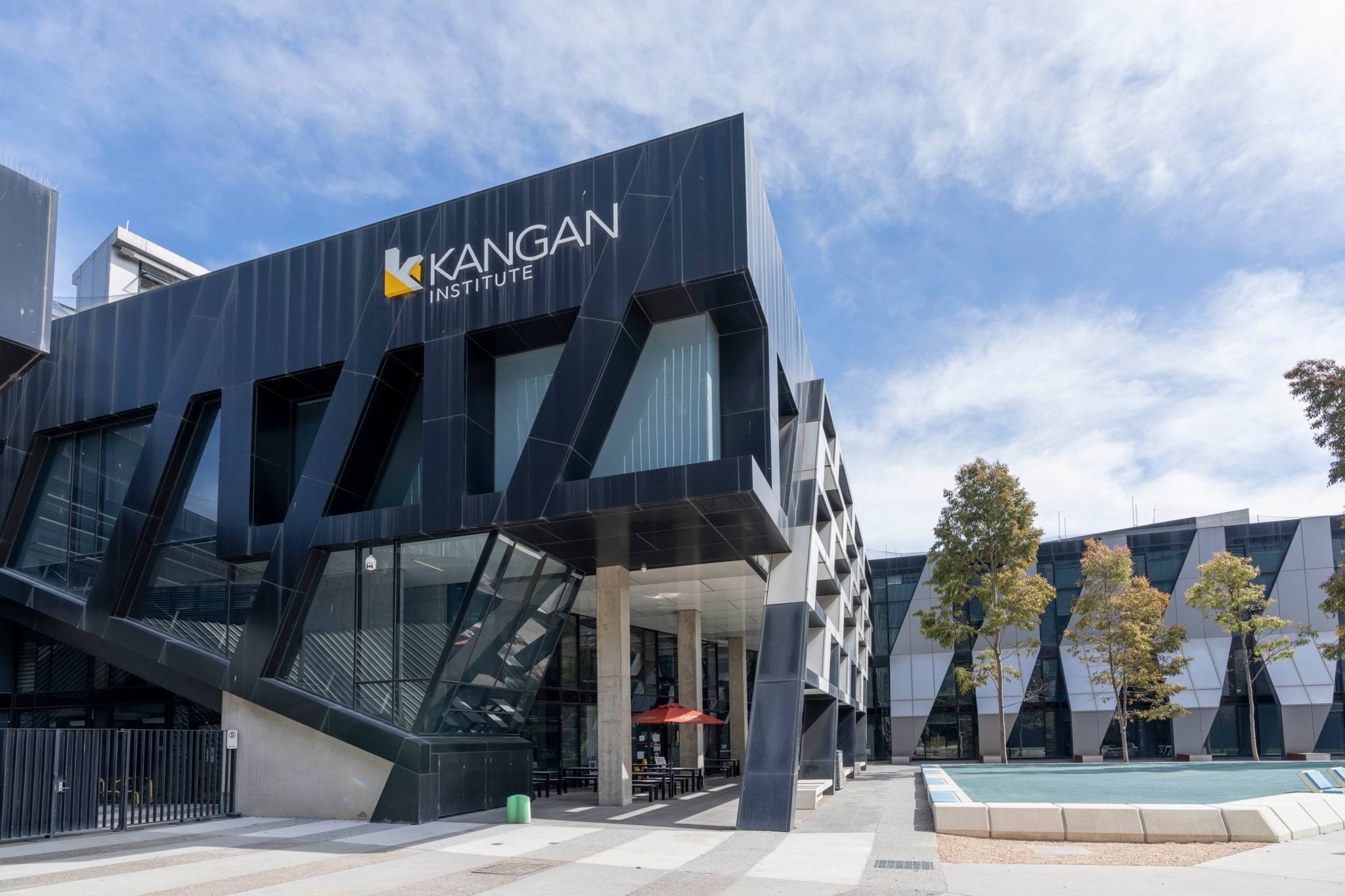 Kangan Institute Docklands campus exterior view
