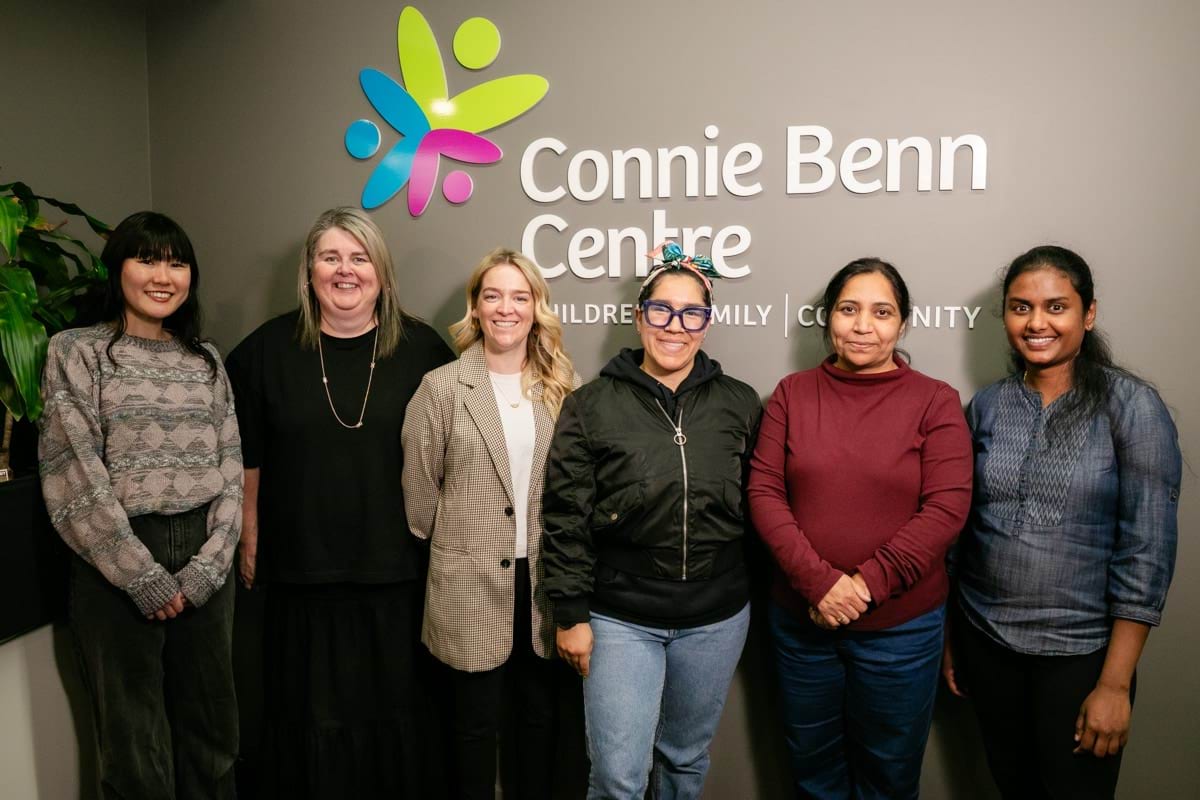 Staff from Connie Benn Early Learning Centre.