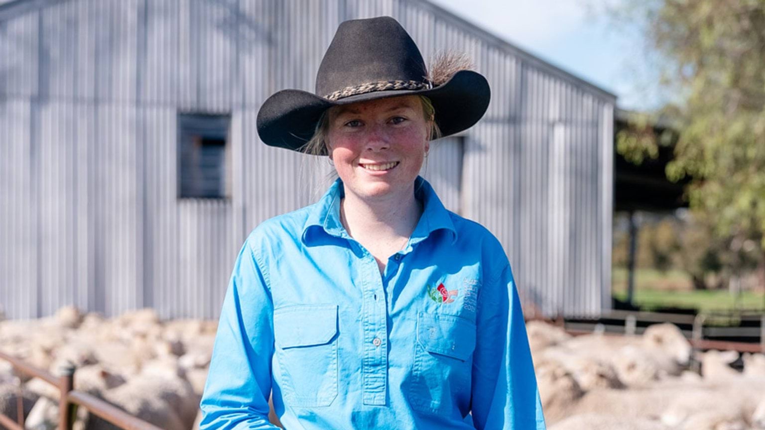 Finalist for the 2025 Victorian Training Awards School-based Apprentice or Trainee of the Year category, Jorja Duffy, who is studying a Certificate II in Agriculture at Wodonga Institute of TAFE