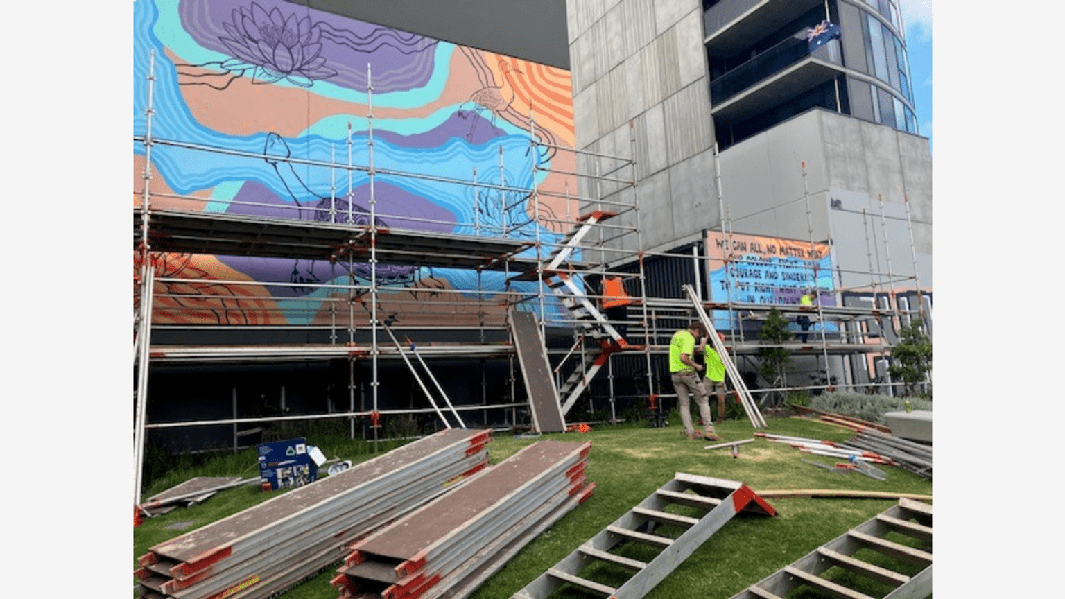 Lilardia, 2025, located in Lilardia Park in Footscray, City of Maribyrnong, on Wurundjeri Country.