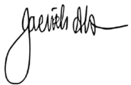 Jacinta Allan Signature