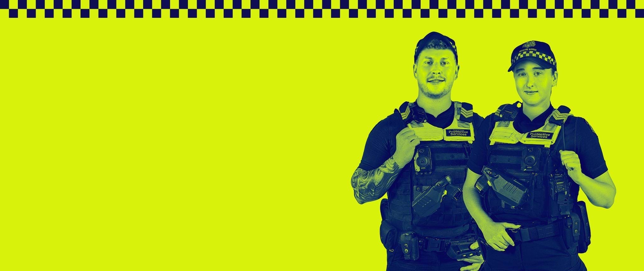 Two protective service officers (PSOs)