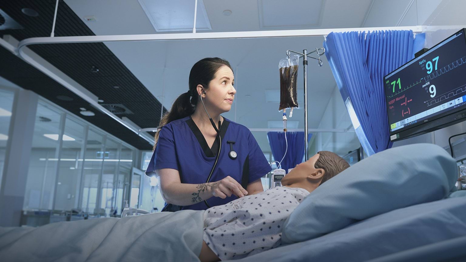 Free TAFE campaign banner nursing