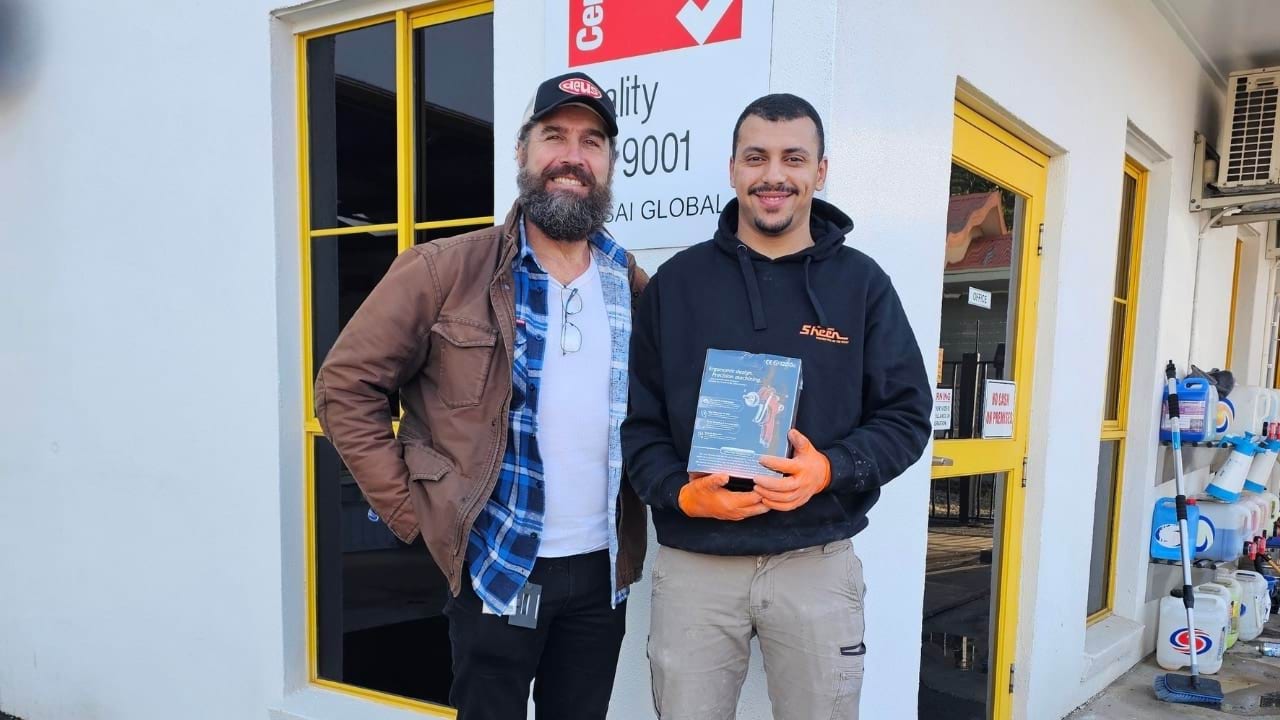 Sahin (left) is an Apprenticeship Support Officer based at Kangan Institute.