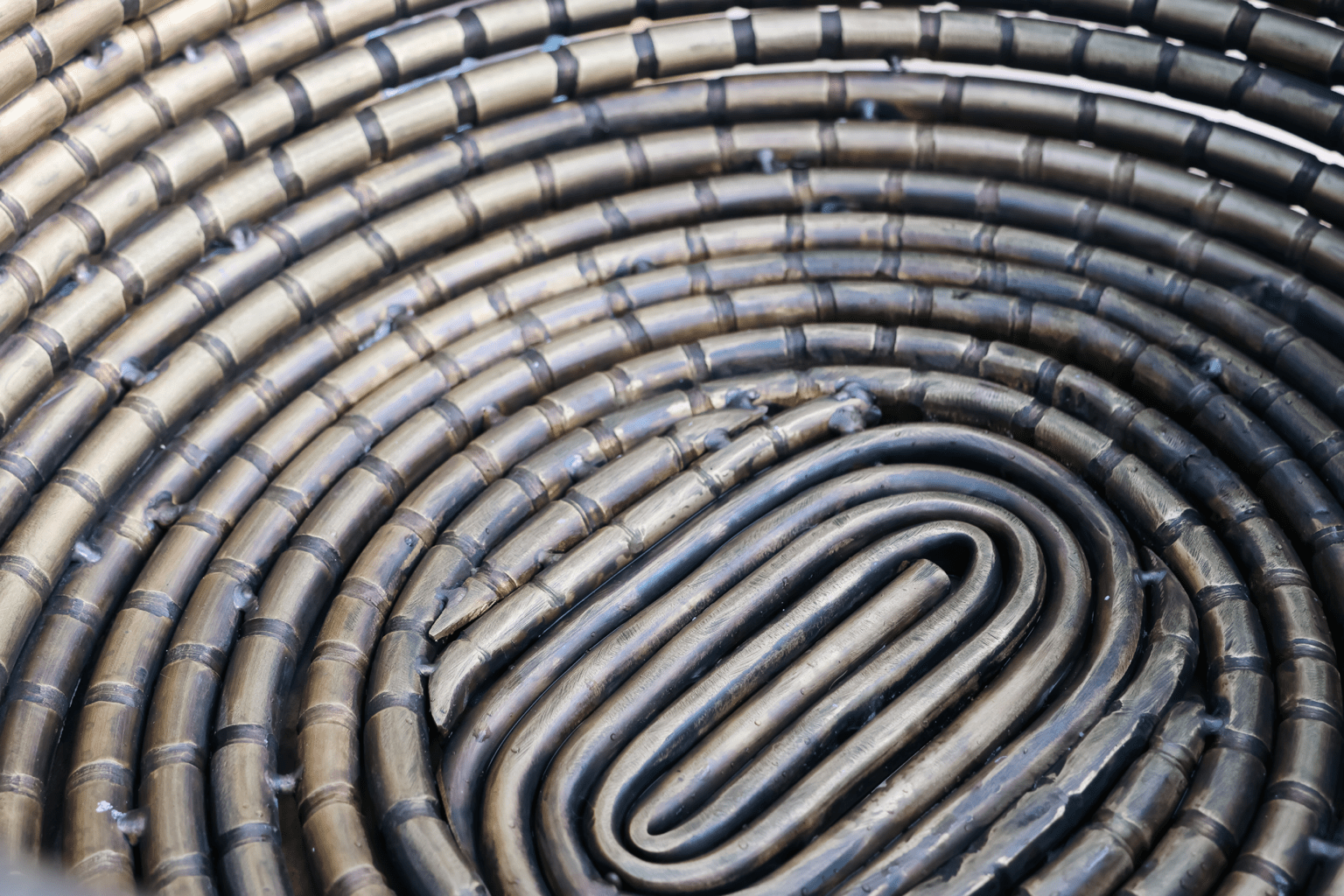 Binak Ngarrgu, Basket of Knowledge - Basket coil closeup