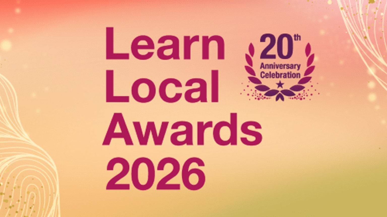 Learn Local Awards 2026 banner