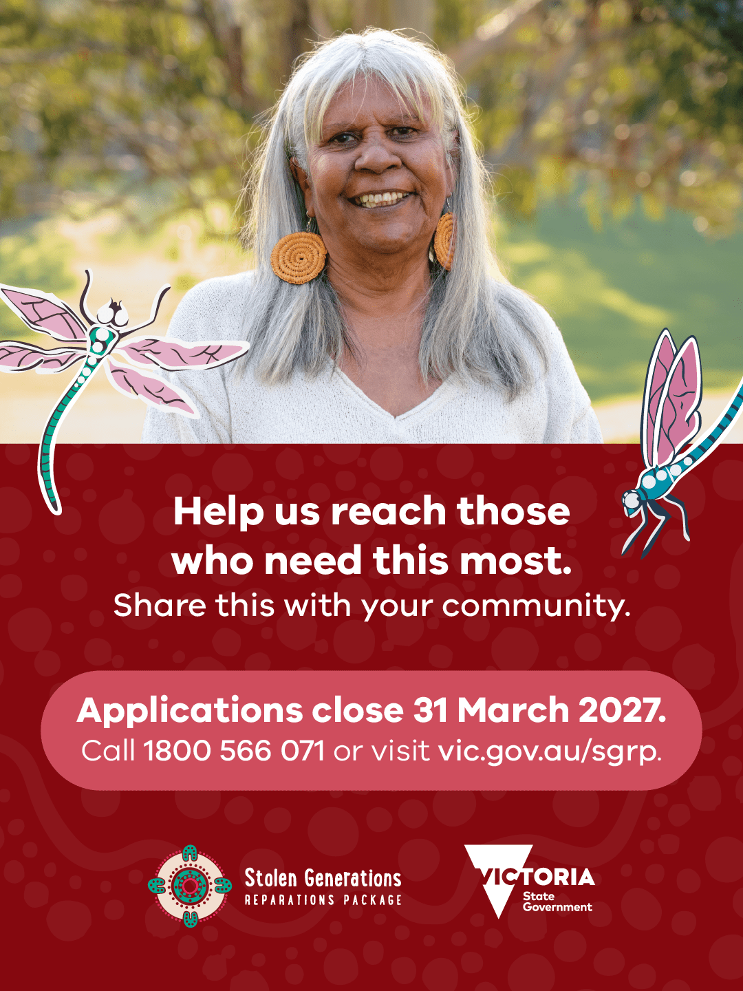 Help us reach those who need this most social media tile