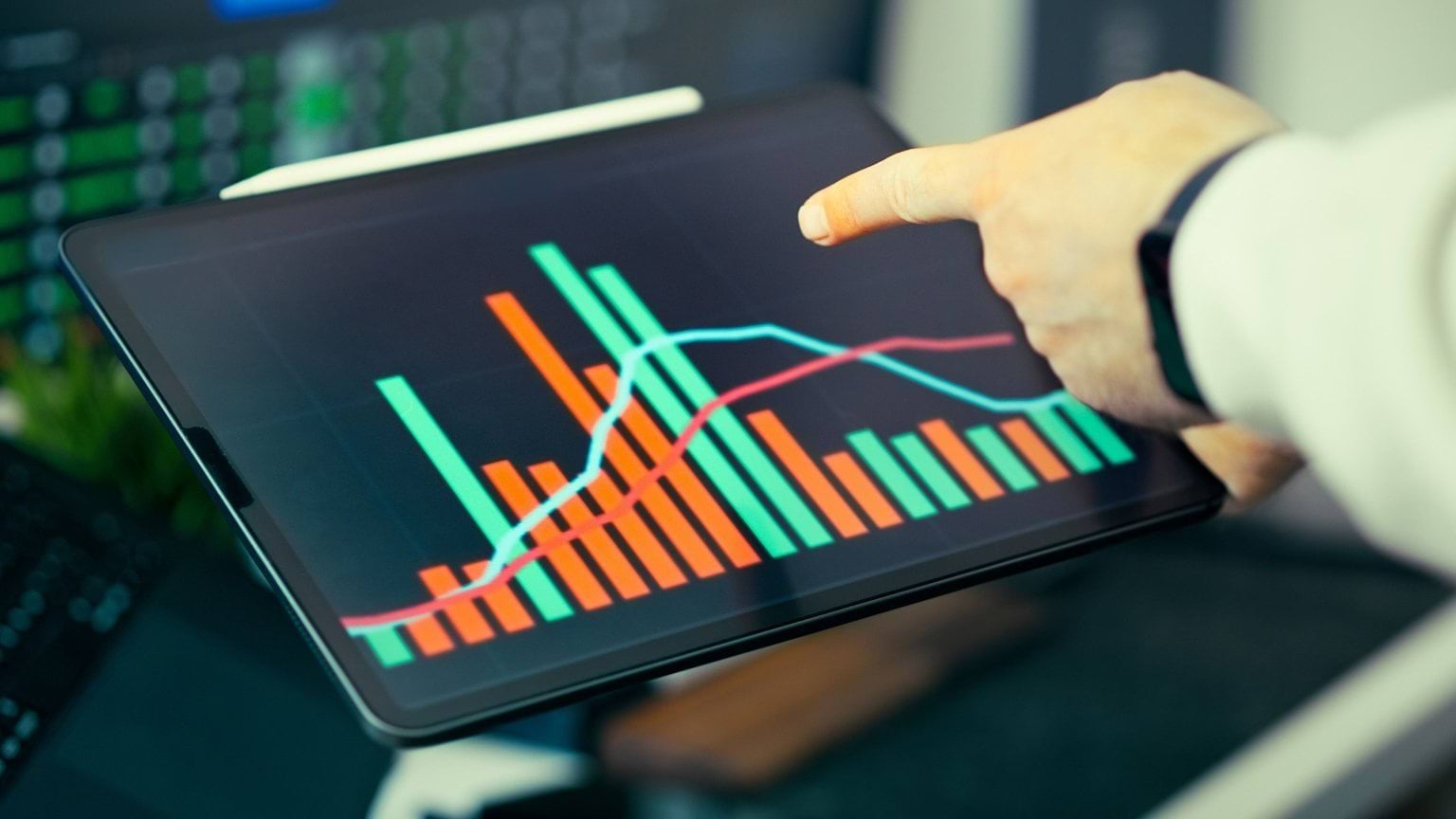 Graphs on a screen