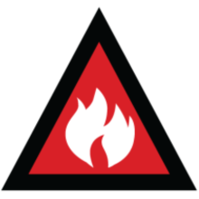 Symbol for 'Emergency Warning' in the Australian Warning System